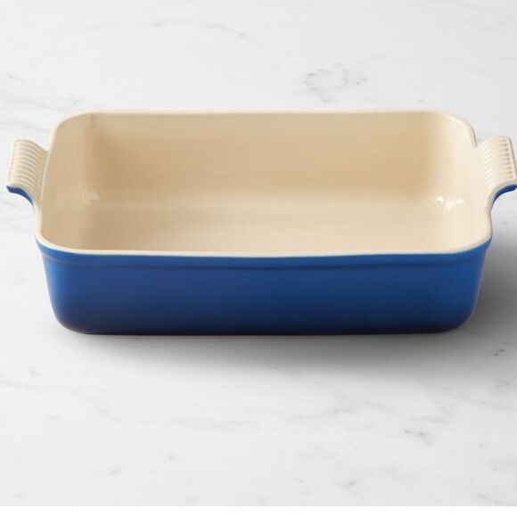 Le Creuset 32cm Rectangular Baking Dish- Lapis - Picture 1 of 9